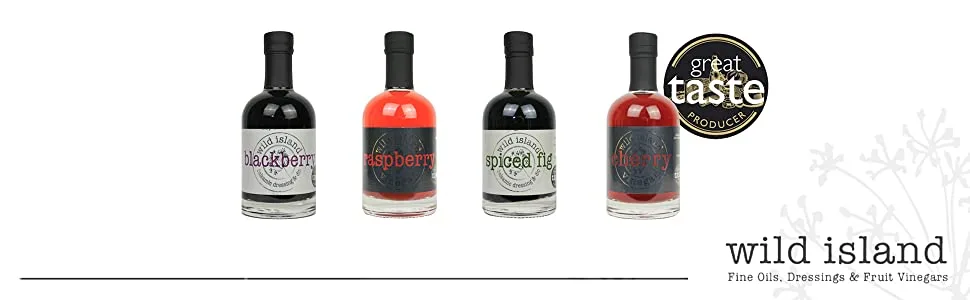 Wild Island | Raspberry Vinegar 250Ml Raspberry Vinegar 250ml - Footer