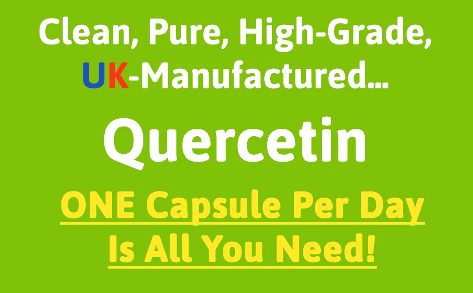 Quercetin 700mg Capsules Not Tablets High Strength Naturally High in Bioflavenoids 60 Capsules 1 - Quercetin 700mg Capsules Not Tablets High Strength Naturally High in Bioflavenoids 60 Capsules