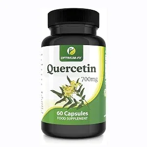 Quercetin 700mg Capsules Not Tablets High Strength Naturally High in Bioflavenoids 60 Capsules 2 - quercetin extract pure plus 1 bottle