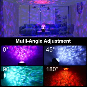 Star Lights Projector 3 in 1 LED Night Galaxy Starry Light Projector for Bedroom Space Projector Decorative Galaxy Light Sky Star Lite Bluetooth USB Colour Changing Music Night Light for Kids Adults - Galaxy Projector Light