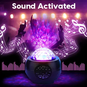Star Lights Projector 3 in 1 LED Night Galaxy Starry Light Projector for Bedroom Space Projector Decorative Galaxy Light Sky Star Lite Bluetooth USB Colour Changing Music Night Light for Kids Adults - Galaxy Projector Light