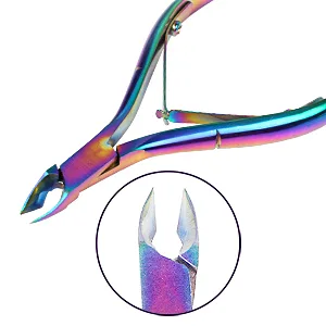 KELYDI Cuticle Nippers Colorful Cuticle Scissors Clippers Dead Skin Remover for Toenails and Fingernails - Cuticle Nippers