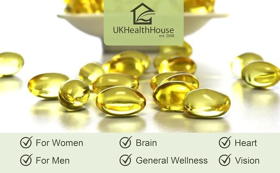 High Strength Cod Liver Oil Vitamin A & D EPA DHA Softgels 550mg (60 Capsules) 60 Count (Pack of 1) - small cod-1