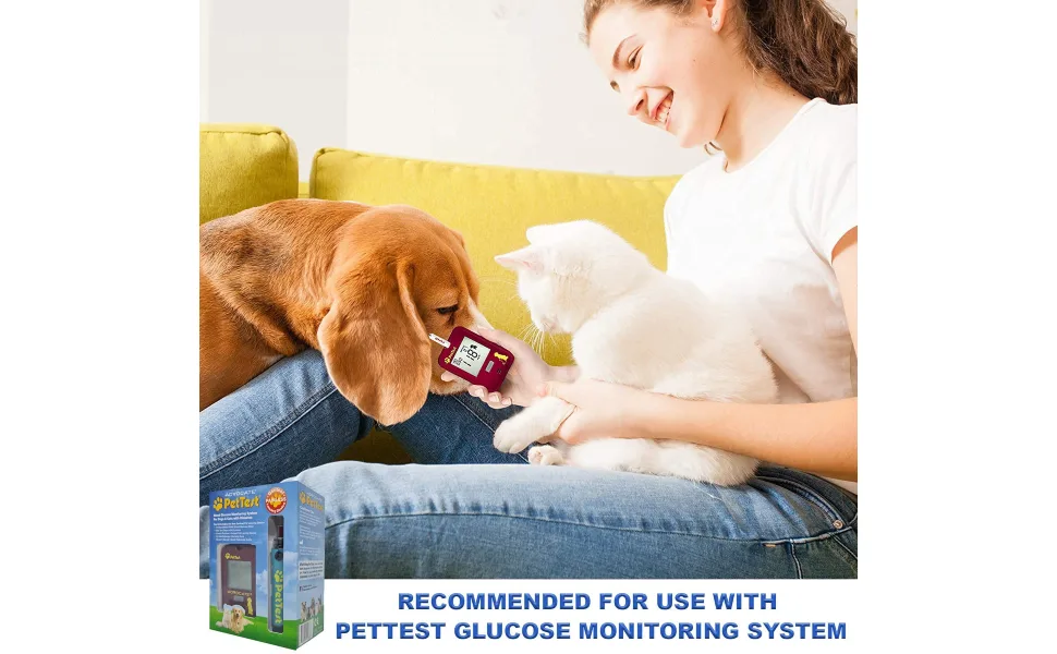 PetTest Test Strips for the PetTest Blood Glucose Meter - advocate pettest meter