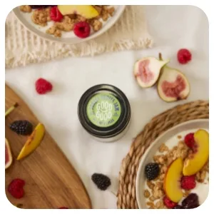 GOOD GOOD Sweet Forest Fruit Jam - Keto Friendly - Low Calorie Without Added Sugars - Vegan - Gluten Free - Preserves Forest Fruits - product information 2