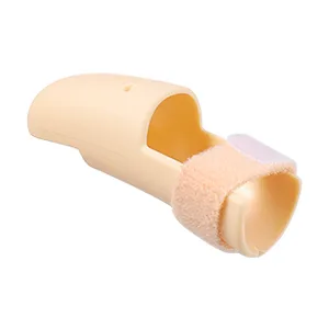 FRIUSATE Finger Splints Set 10pcs Finger Extension Splint for Trigger Finger Plastic Finger Support Protector for Adjustable Finger Immobilization for Adults and Children 5 Sizes - stick
