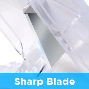 Pill Cutter Pill Splitter with Blade and Storage Compartment for Small or Large Pills Cut in Half Quarter for Pills Tablets - (Transparent) - Pill Cutter