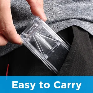 Pill Cutter Pill Splitter with Blade and Storage Compartment for Small or Large Pills Cut in Half Quarter for Pills Tablets - (Transparent) - Pill Cutter
