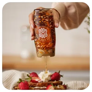 GOOD GOOD Sweet Like Syrup - Maple Syrup - Keto Friendly Syrup - Low Carb - No Added Sugar (350g) - Good Good