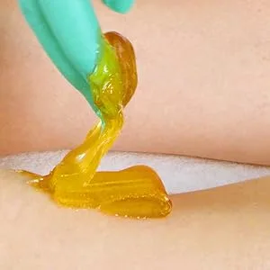Kosmetex Sugar Paste Sugar for Hair Removal 550 g Soft - Flicking system with hand peeling off the sugar paste removal straight strokes patching technique