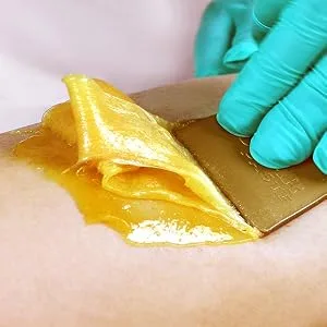Kosmetex Sugar Paste Sugar for Hair Removal 550 g Soft - Flicking system with spatula, peel off the sugar paste, quick and short strokes, hair growth direction
