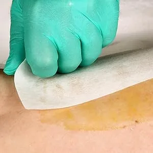 Kosmetex Sugar Paste Sugar for Hair Removal 550 g Soft - Non-woven cotton strips
