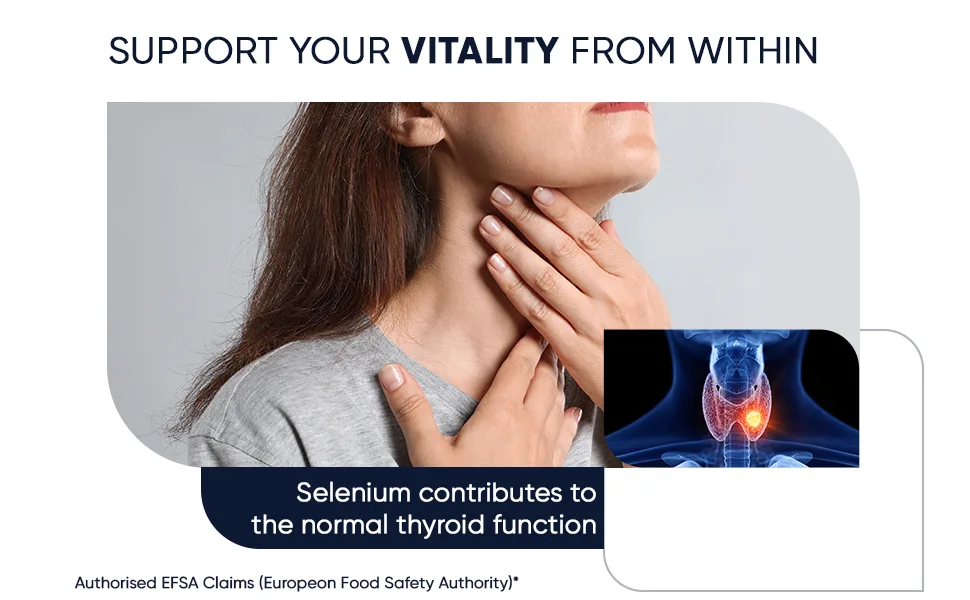 Selenium 200mcg - 365 Selenium Tablets (1 Year Supply) - Yeast Free Selenium Supplements - L-Selenomethionine - Natural Immune System & Thyroid Supplements - Hair and Nail Supplements for Women & Men - Selenium 200mcg