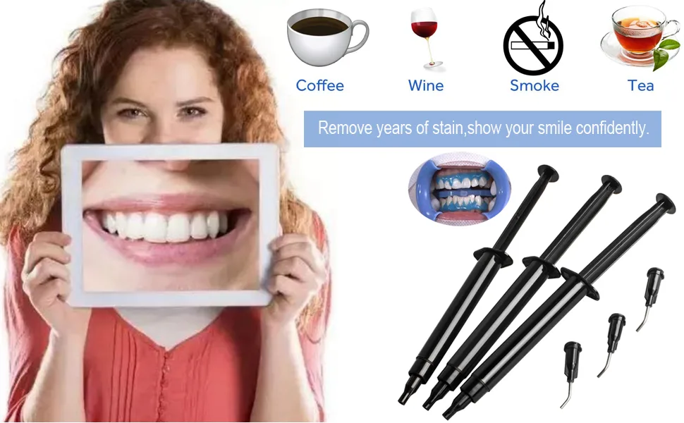 Gingival Protection Gel CARESHINE 10pcs 3ml Gum Protector Gel Gum Dam Barrier Gum Protection Gel Syringe Tip Teeth Whitening Decrease Sensitivity - Gingival Protection Gel