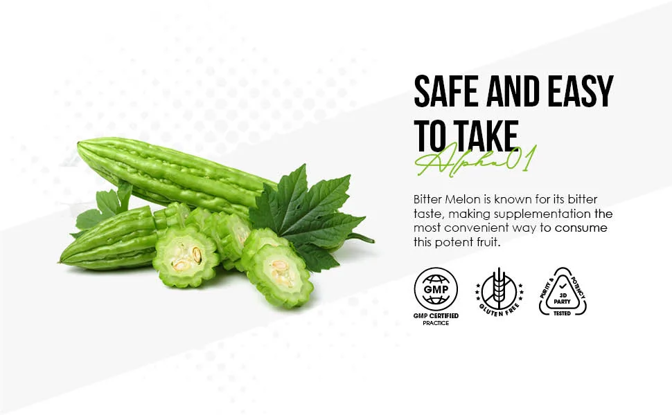 Bitter Melon Extract 16 500mg High Strength Formula Non GMO Gluten Free Halal 60 Vegan Capsules - B09887TGBT - Bitter Melon Extract