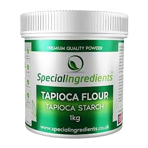 Special Ingredients Tapioca Flour/Tapioca Starch 500g Premium Quality Non-GMO Gluten Free Organic Recyclable Container Tapioca Starch 500 g (Pack of 1) - TAPIOCA FLOUR