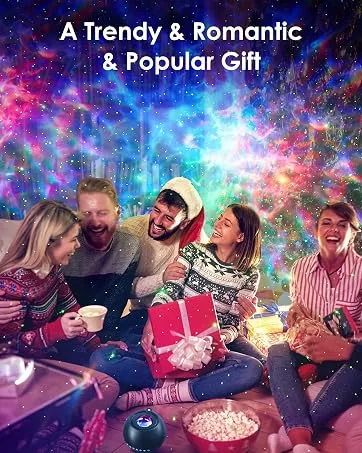 Galaxy Projector 20 Lighting Modes Star Projector HiFi Bluetooth Speaker Galaxy Projector Light 15 White Noise Sensory Lights Remote & Timer Galaxy Light Projector for Bedroom Gifts for Room Decor Black - Galaxy Projector Galaxy Projector Light Bedroom Projector Light Projector for Bedroom Galaxy Light