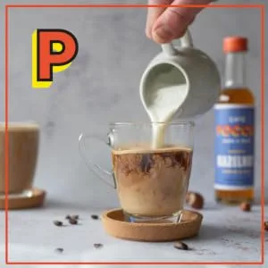 Premium Vanilla Syrup from Cafe Pocco - 750ml Glass Bottle Vanilla 750 ml (Pack of 1) - latte