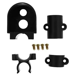 Walking Stick Holder Universal Wheelchair Cane Clip Walker Device Bracket Practical Rollator Crutch Carrier Electric Scooter Rack Mobility Aid Accessory for Elderly Handicapped Disabled Users - Supporto per Bastone da Passeggio