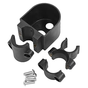 Walking Stick Holder Universal Wheelchair Cane Clip Walker Device Bracket Practical Rollator Crutch Carrier Electric Scooter Rack Mobility Aid Accessory for Elderly Handicapped Disabled Users - Supporto per Bastone Regolabile