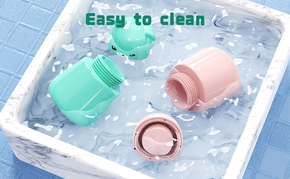 Pill Grinder Cute Bear Portabl Pill Pulverizer Pill Crusher Medicine Tablet Grinder Container Storage Box (Green) - Pill Grinder
