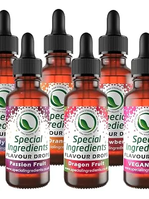 Ginger Flavour Drop 30ml Highly Concentrated Versatile Food Flavouring - Vegan Non GMO Gluten Free Ginger 30ml - Special Ingredients Flavour Drops