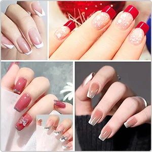 Sularpek Silicone Jelly Stamper 1 Piece Double Sided Transparent Nail Art Stamper with Scraper for Nails Manicure Tools - product information 4