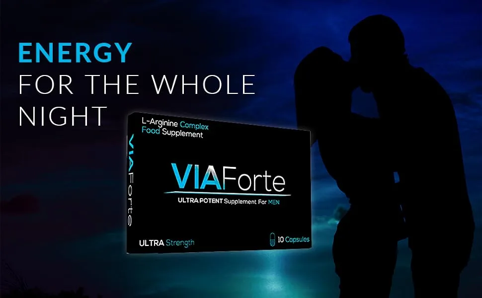 Viaforte Super Strength Maximum Duration - Energy Endurance Stamina - for Men -10 10 Count (Pack of 1) - product information 2