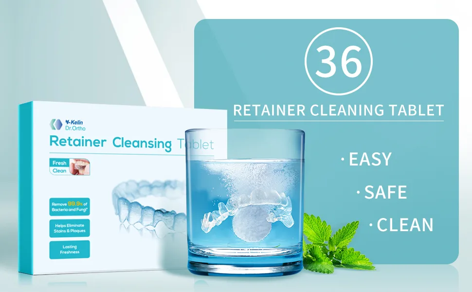 Y-kelin Orthodontic Retainer Cleansing Tablet 36 Tablet (36 tabs) - product information 1