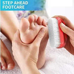 Nail Clean Brush (3 Pcs) Double Sided Finger Brush Cleaning Scrubbing Brushes Durable Strong Bristles Ergonomic Handle Ideal For Cleaning Fingernails and Toenails (3 Pcs) - Nail Brush
