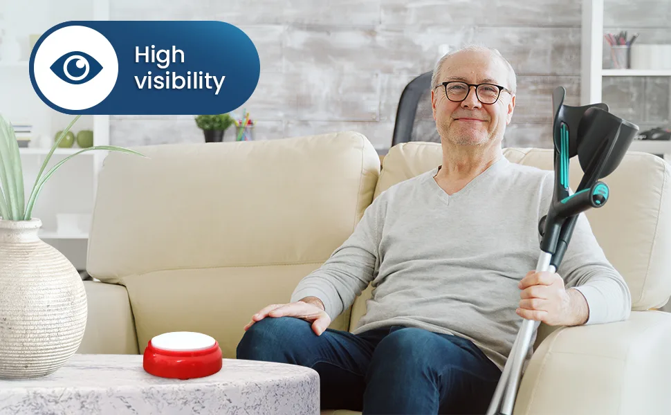 Talking Clock for The Elderly - British Accent - Tells Clearly The Time and Date - Easy to Operate English Speaking Clock - talking clock british accent for blind elderly