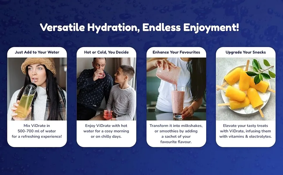 ViDrate Lemon Lime & Mint (30 x 3g Sachets) Lemon Lime & Mint 30 Sachets - Experience the ViDrate electrolyte difference, innovating your hydration &amp; fitness routines.