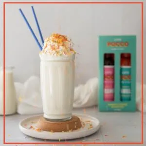 Cafe Pocco Vanilla Coffee Syrup 75cl Plus 10ml Reusable Pump - Frappe