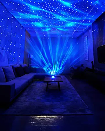 Galaxy Projector for Bedroom Star Projector Night Light for Kids with White Noise and Bluetooth Music Speaker Aurora Projector Remote Control & Timing Sky Starry Projector Party Home - galaxy projector