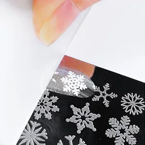 Clear Silicone Jelly Stamper with Scraper Transparent Nail Stamper Double Sided Nail Art Stamper for French Tip Nails Design Tools Manicure Tools - product information 4