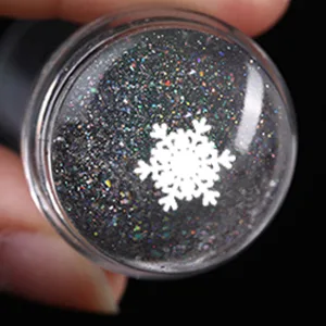 Clear Silicone Jelly Stamper with Scraper Transparent Nail Stamper Double Sided Nail Art Stamper for French Tip Nails Design Tools Manicure Tools - product information 6