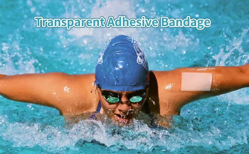 Waterproof Bandage Large Clear Adhesive Dressing 4*6inch 10pcs - product information 1