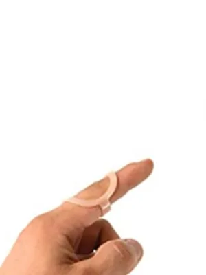 3Pcs Finger Splint Comfort Oval Finger Protector Sizes 6 7 8 Convenient Plastic Finger Support Brace for Trigger Finger Arthritis Thumb and Other Finger Soreness - product information 2