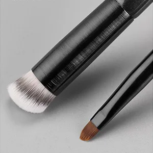 MSQ 2pcs Concealer Brush Angled Top Concealer Makeup Brush Precise Face Brush with Soft Synthetic Fiber for Concealer Powder Cream Liquid Makeup - product information 5
