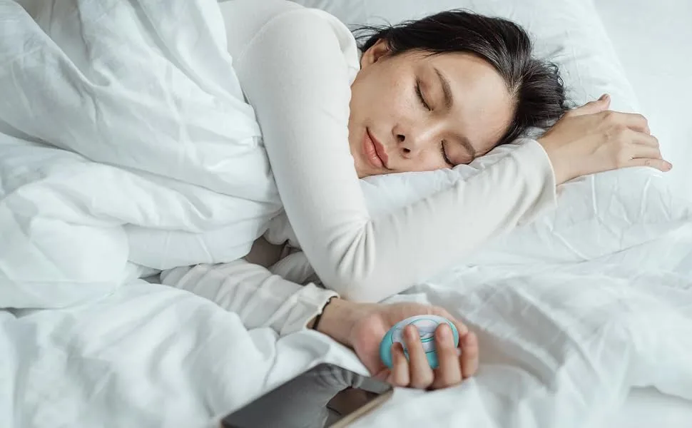 Sleep Aid Device Handheld Microcurrent Sleep Device Rechargeable Sleeping Aid for Adult Insomnia Holding Sleep Aid Instrument for Adults Relief Anxiety Pressure Improve Sleep - product information 1