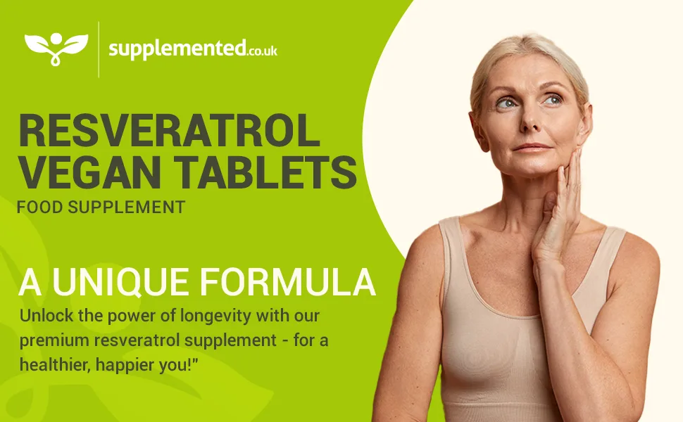 Resveratrol 1000mg 180 Vegan Tablets - Resveratrol