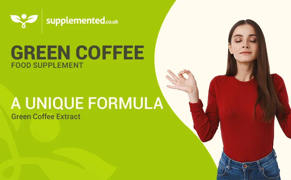 Green Coffee Extract 13 500mg 180 Vegan Tablets - Green Coffee