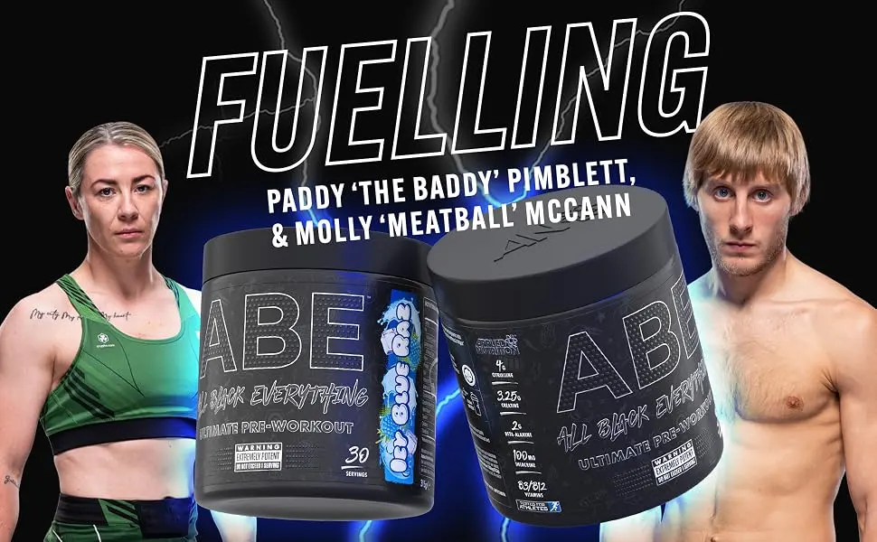 Applied Nutrition Bundle ABE Pre Workout 375g + JUG 2.5 LT Matt Black | All Black Everything Pre Workout Powder Energy & Physical Performance with Creatine Beta Alanine (Cherry Cola) - A+ ABE 1