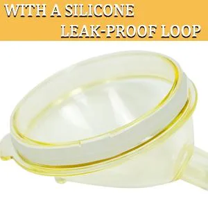KIKIGOAL Convalescent Feeding Cup Drinking Cup with Straw for Disabled Patient Maternity Drink Water Porridge Soup Drinking Aids Wh - Convalescent Feeding Cup