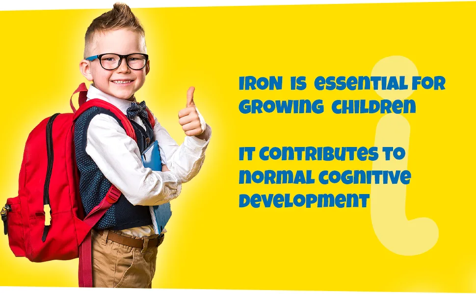 Health4All Kids Iron Chewable 120 Tablets Learning and Growth Support. Vegan Iron Supplement for Children. 120 count (Pack of 1) - Kids Iron Chewable Tablets for Children