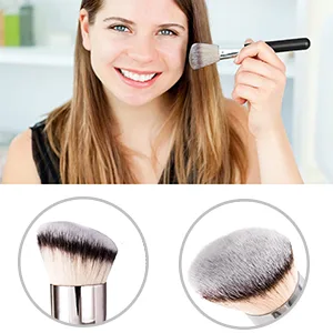 3 Pcs Makeup Brushes Foundation Brush Face Brush Concealer Brushs Make Up Brushes Kit Flawless for Blending Liquid Cream and Powder Buffing Stippling - product information 6