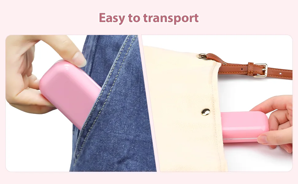 Opret Pill Cutter Pill Splitter with Blade for Small Pills Large Pills Cut in Half Quarter for Tablet Vitamin Medicine Pink - Easy to transport