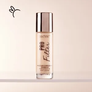 Technic Pro Filter Multi Use Complexion Enhancer - Primer Illuminator and Highlighter Face Serum for a Flawless Finish - Medium Cool - product information 6
