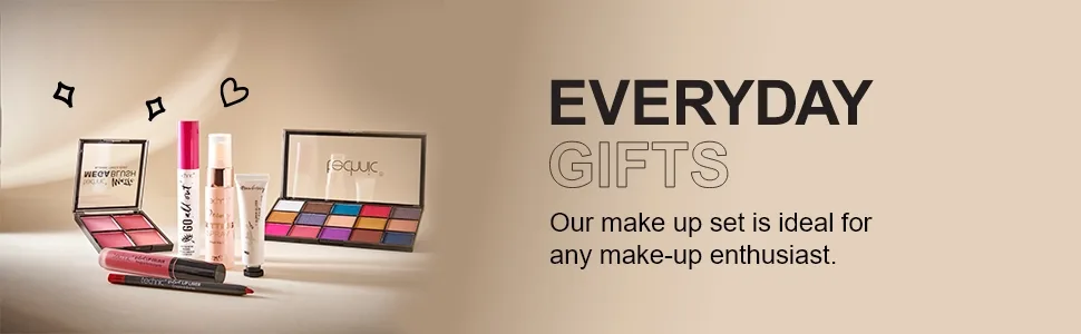 Technic 8Pc Full Face Make Up Gift Set - 8 Full Size Products for Eyes Face & Lips - Value Set Perfect for Make Up Lovers - Vegan and Cruelty Free - product information 2