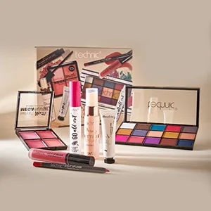 Technic 8Pc Full Face Make Up Gift Set - 8 Full Size Products for Eyes Face & Lips - Value Set Perfect for Make Up Lovers - Vegan and Cruelty Free - product information 3